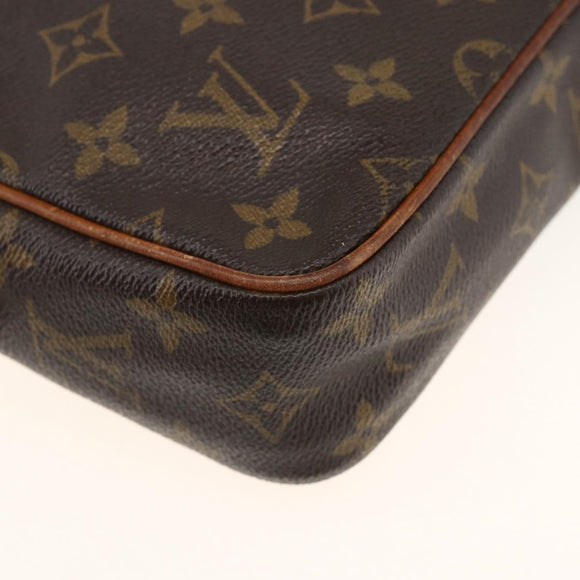LOUIS VUITTON Monogram Compiegne 23 Clutch Bag M51847 LV Auth ep13850
