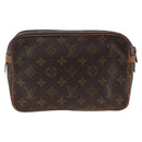LOUIS VUITTON Monogram Compiegne 23 Clutch Bag M51847 LV Auth ep13850-2