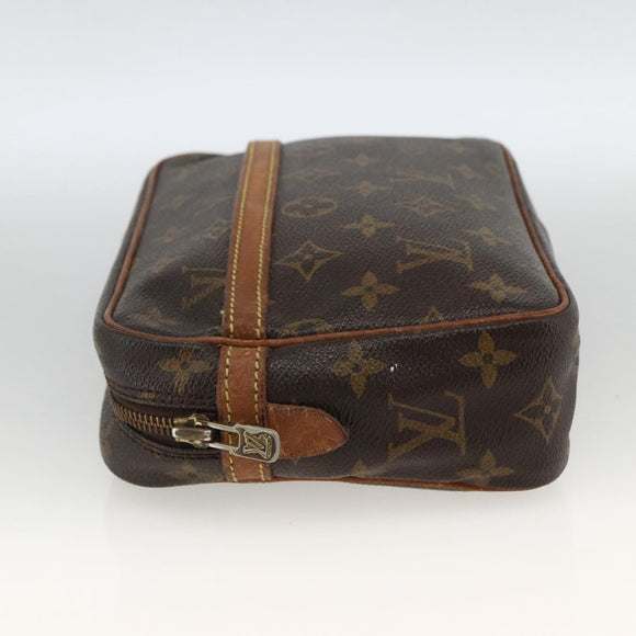 LOUIS VUITTON Monogram Compiegne 23 Clutch Bag M51847 LV Auth ep13850