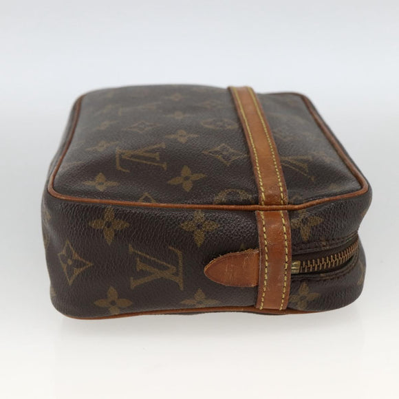 LOUIS VUITTON Monogram Compiegne 23 Clutch Bag M51847 LV Auth ep13850