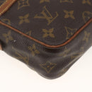 LOUIS VUITTON Monogram Compiegne 23 Clutch Bag M51847 LV Auth ep13850-14