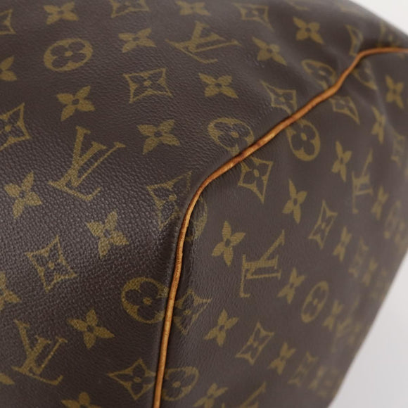 LOUIS VUITTON Monogram Keepall 55 Boston Tasche M41424 LV Auth ep13859
