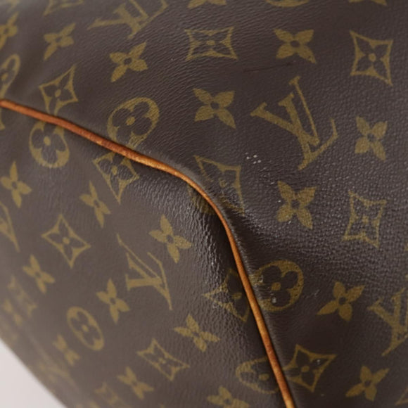 LOUIS VUITTON Monogram Keepall 55 Boston Tasche M41424 LV Auth ep13859
