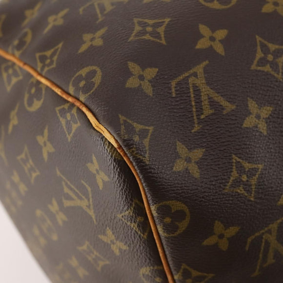 LOUIS VUITTON Monogram Keepall 55 Boston Tasche M41424 LV Auth ep13859