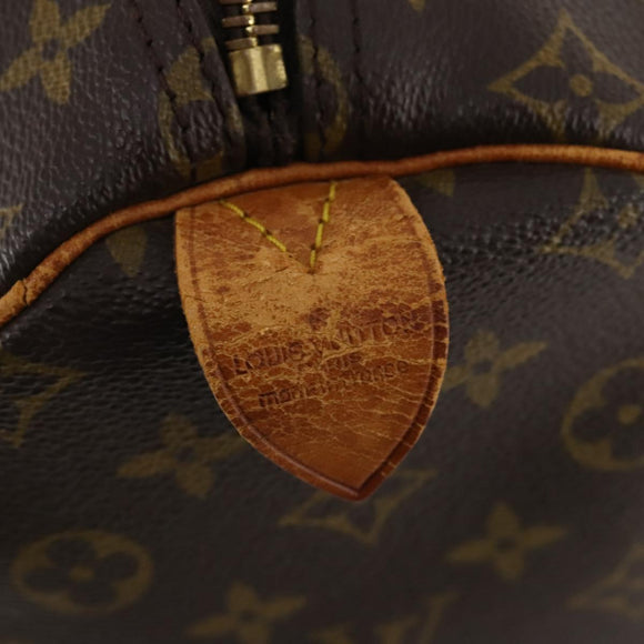 LOUIS VUITTON Monogram Keepall 55 Boston Tasche M41424 LV Auth ep13859