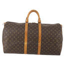 LOUIS VUITTON Monogram Keepall 55 Boston Tasche M41424 LV Auth ep13859-13