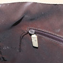 GUCCI Bamboo Hand Bag Leather 2way Beige Silver 001 1638 Auth ep13860-20
