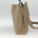 GUCCI Bamboo Hand Bag Leather 2way Beige Silver 001 1638 Auth ep13860-4