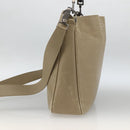 GUCCI Bamboo Hand Bag Leather 2way Beige Silver 001 1638 Auth ep13860-5