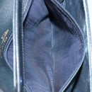 GUCCI GG Supreme Clutch Tas PVC Navy Goud 904 02 025 Auth ep13862-22