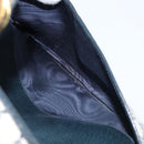 GUCCI GG Supreme Clutch Tas PVC Navy Goud 904 02 025 Auth ep13862-23