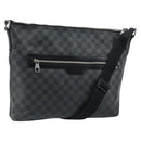 LOUIS VUITTON Damier Graphite Mick MM Shoulder Bag N41106 LV Auth ep13865-1
