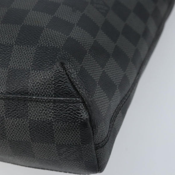 LOUIS VUITTON Damier Graphite Mick MM Shoulder Bag N41106 LV Auth ep13865