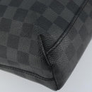 LOUIS VUITTON Damier Graphite Mick MM Shoulder Bag N41106 LV Auth ep13865-15