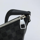 LOUIS VUITTON Damier Graphite Mick MM Shoulder Bag N41106 LV Auth ep13865-18