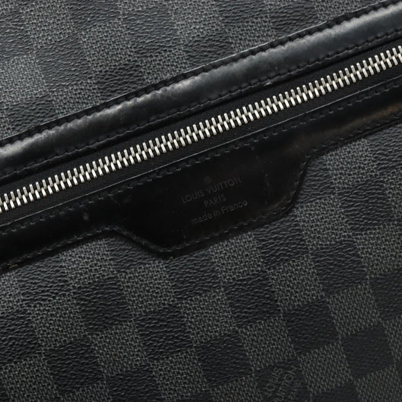 LOUIS VUITTON Damier Graphite Mick MM Shoulder Bag N41106 LV Auth ep13865