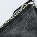 LOUIS VUITTON Damier Graphite Mick MM Shoulder Bag N41106 LV Auth ep13865-9