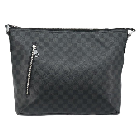 LOUIS VUITTON Damier Graphite Mick MM Shoulder Bag N41106 LV Auth ep13865