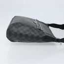 LOUIS VUITTON Damier Graphite Mick MM Shoulder Bag N41106 LV Auth ep13865-3