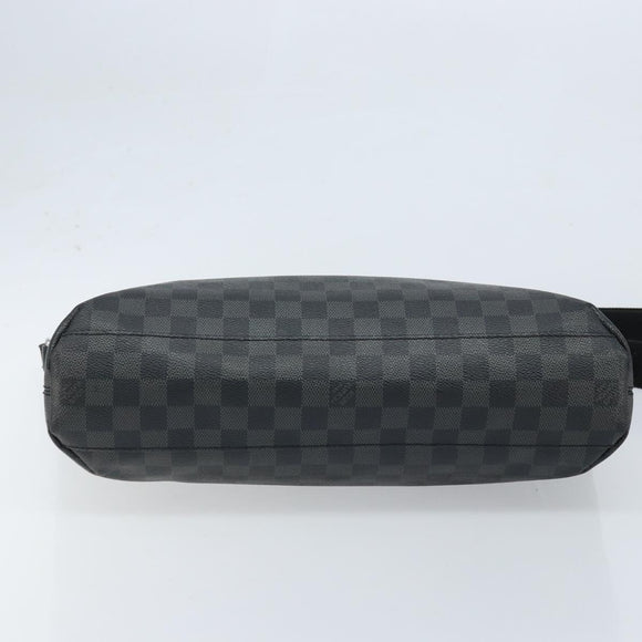 LOUIS VUITTON Damier Graphite Mick MM Shoulder Bag N41106 LV Auth ep13865