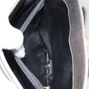 Salvatore Ferragamo Vala Hand Bag Leather Silver Auth ep13866-19