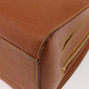 LOUIS VUITTON Epi Sorbonne Hand Bag Zipangu Gold M54518 LV Auth ep13869-16