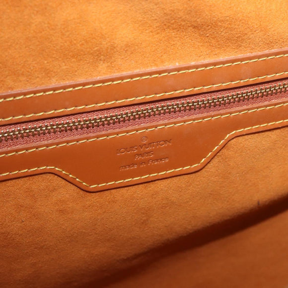 LOUIS VUITTON Epi Sorbonne Hand Bag Zipangu Gold M54518 LV Auth ep13869