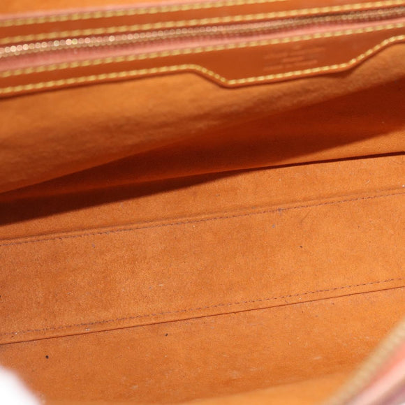 LOUIS VUITTON Epi Sorbonne Hand Bag Zipangu Gold M54518 LV Auth ep13869