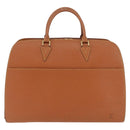 LOUIS VUITTON Epi Sorbonne Hand Bag Zipangu Gold M54518 LV Auth ep13869-13
