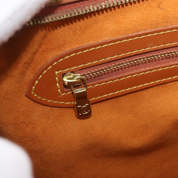 LOUIS VUITTON Epi Sorbonne Hand Bag Zipangu Gold M54518 LV Auth ep13869