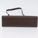 GUCCI Hand Bag Leather 2way Brown 001 2020 1854 Auth ep13878-5