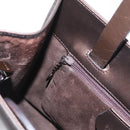 GUCCI Hand Bag Leather 2way Brown 001 2020 1854 Auth ep13878-23