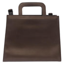 GUCCI Hand Bag Leather 2way Brown 001 2020 1854 Auth ep13878-2