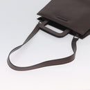 GUCCI Hand Bag Leather 2way Brown 001 2020 1854 Auth ep13878-8