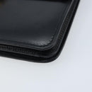 CELINE Hand Bag Leather Black Gold Auth ep13883-10