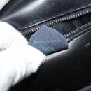 CELINE Hand Bag Leather Black Gold Auth ep13883-23