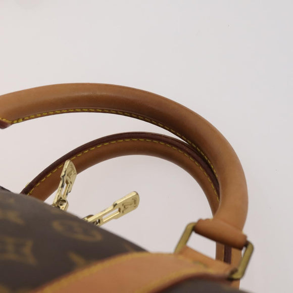LOUIS VUITTON Monogram Keepall Bandouliere 60 Boston Bag M41412 LV Auth ep13887