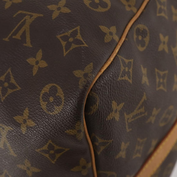 LOUIS VUITTON Monogram Keepall Bandouliere 60 Boston Bag M41412 LV Auth ep13887