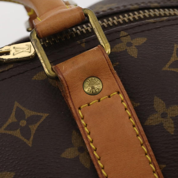 LOUIS VUITTON Monogram Keepall Bandouliere 60 Boston Bag M41412 LV Auth ep13887