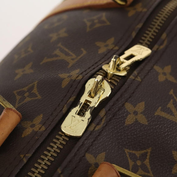 LOUIS VUITTON Monogram Keepall Bandouliere 60 Boston Bag M41412 LV Auth ep13887