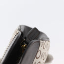 CELINE C Macadam Canvas Hand Bag White Gold Auth ep13890A-14