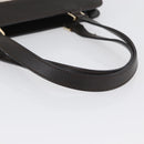 CELINE C Macadam Canvas Hand Bag White Gold Auth ep13890A-7