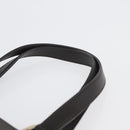 CELINE C Macadam Canvas Hand Bag White Gold Auth ep13890A-8