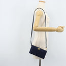GUCCI Micro GG Supreme Shoulder Bag Navy Gold Auth ep13891-19
