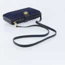 GUCCI Micro GG Supreme Shoulder Bag Navy Gold Auth ep13891-7
