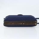 GUCCI Micro GG Supreme Shoulder Bag Navy Gold Auth ep13891-9