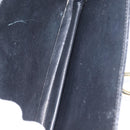 GUCCI Hand Bag Leather Black Gold Auth ep13892-9