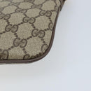 GUCCI GG Supreme Web Sherry Line Bag PVC Beige Gold 904 02 047 Auth ep13893-16