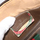 GUCCI GG Supreme Web Sherry Line Bag PVC Beige Gold 904 02 047 Auth ep13893-19