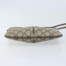GUCCI GG Supreme Web Sherry Line Bag PVC Beige Gold 904 02 047 Auth ep13893-5
